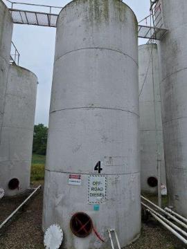 (4) Stationary Vertical 15,000 Gallon Fuel Tank (3 of 8)