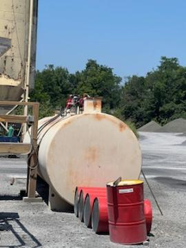 Stationary 5,000 Gallon Double wall Fuel tank (5 of 5)