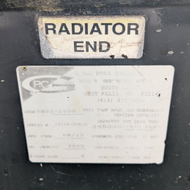 (2) Generator Fuel Tanks (4 of 4)