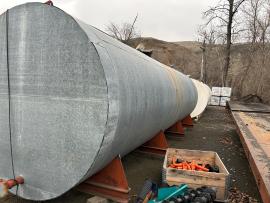 Stationary 10,000 Gallon Single Wall Fuel Tank (2 of 3)