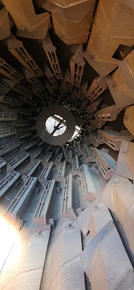 Portable 8' x 37' Drum, Portable 55,000acfm Baghouse, and Control House (8 of 25)