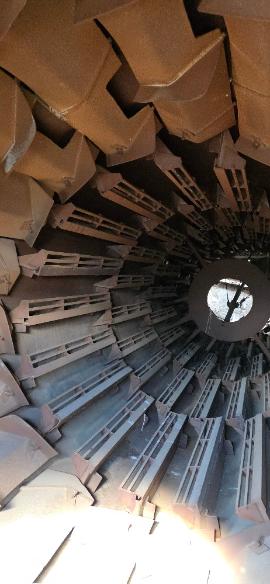 Portable 8' x 37' Drum, Portable 55,000acfm Baghouse, and Control House (9 of 25)