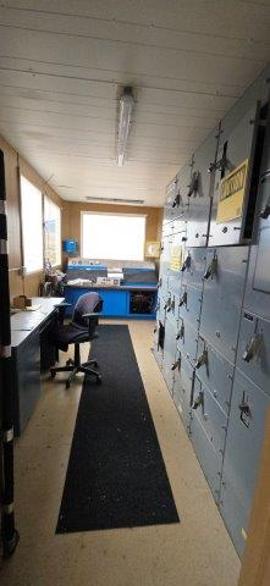 Portable 8' x 37' Drum, Portable 55,000acfm Baghouse, and Control House (29 of 31)