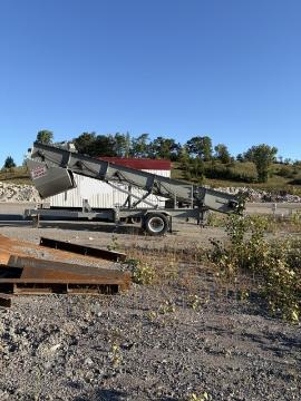 REDUCED PRICE - Yard portable Gencor 36'' Slat Conveyor with loadout batcher (7 of 7)